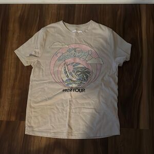 Abercrombie Kids Cream Graphic Tee